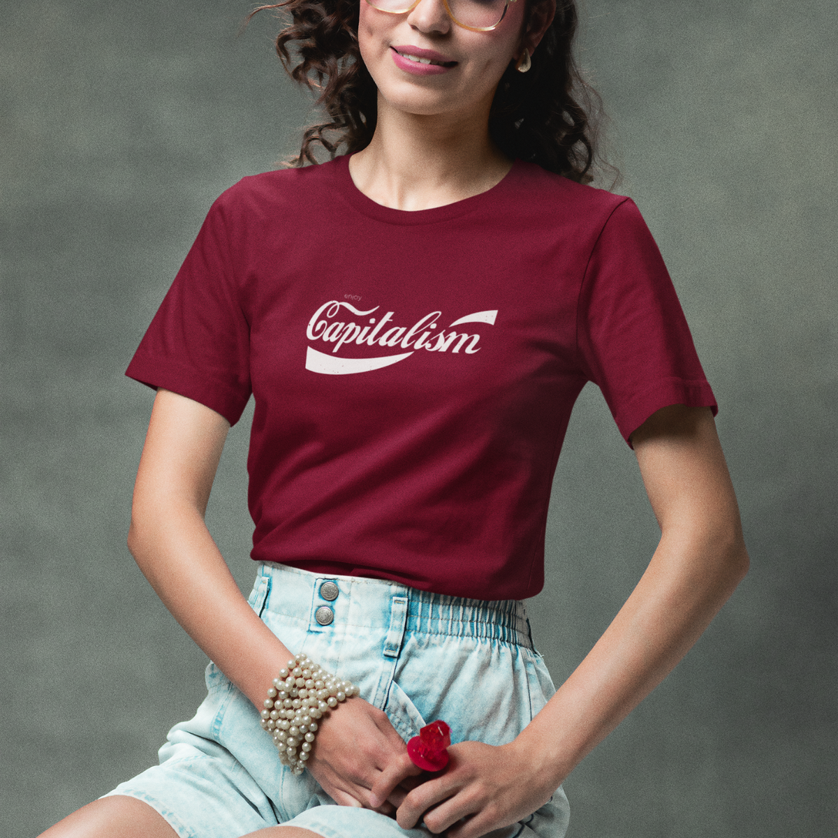 CAPITALISM Regular Fit T-Shirt