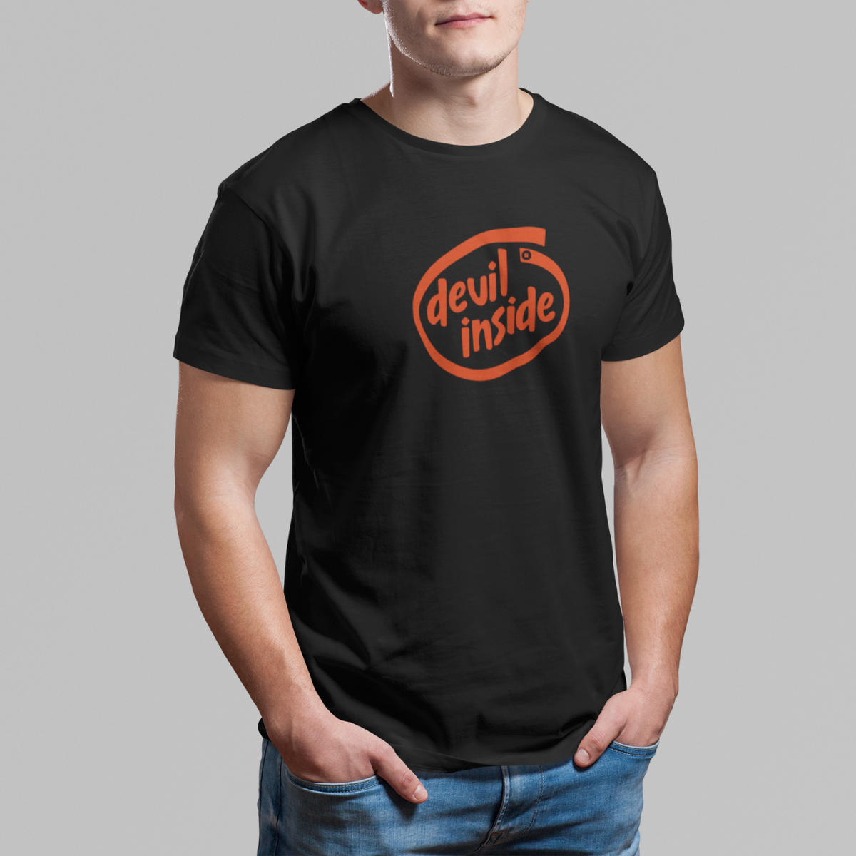 DEVIL INSIDE Regular Fit T-Shirt