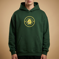 AGGRESSIVE DUCK Hoodie Dark Green