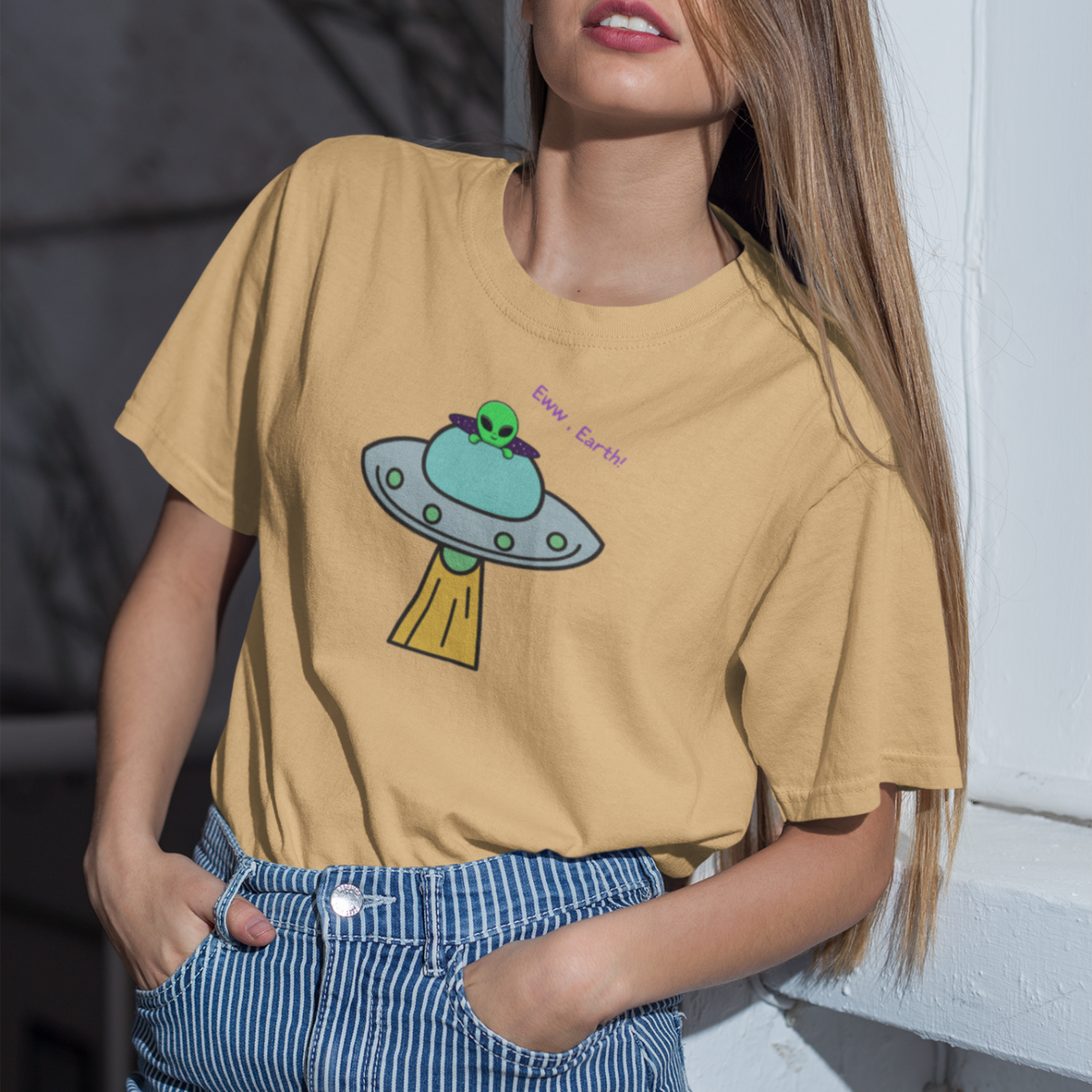 EWW EARTH Regular Fit T-Shirt