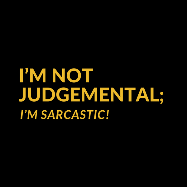 JUDGEMENTAL - Regular Fit T-Shirt