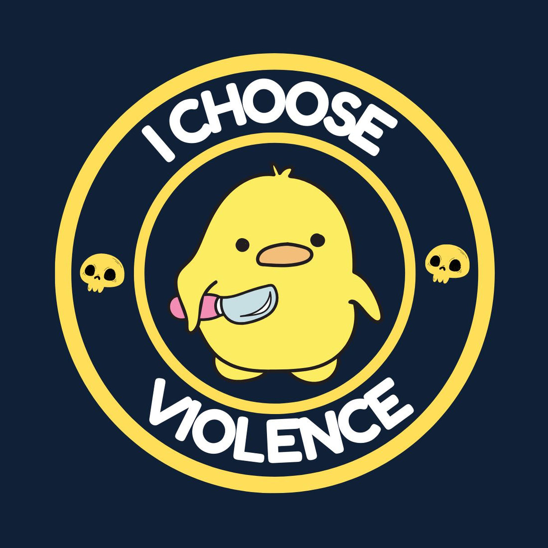 I choose violance Design Mockers 