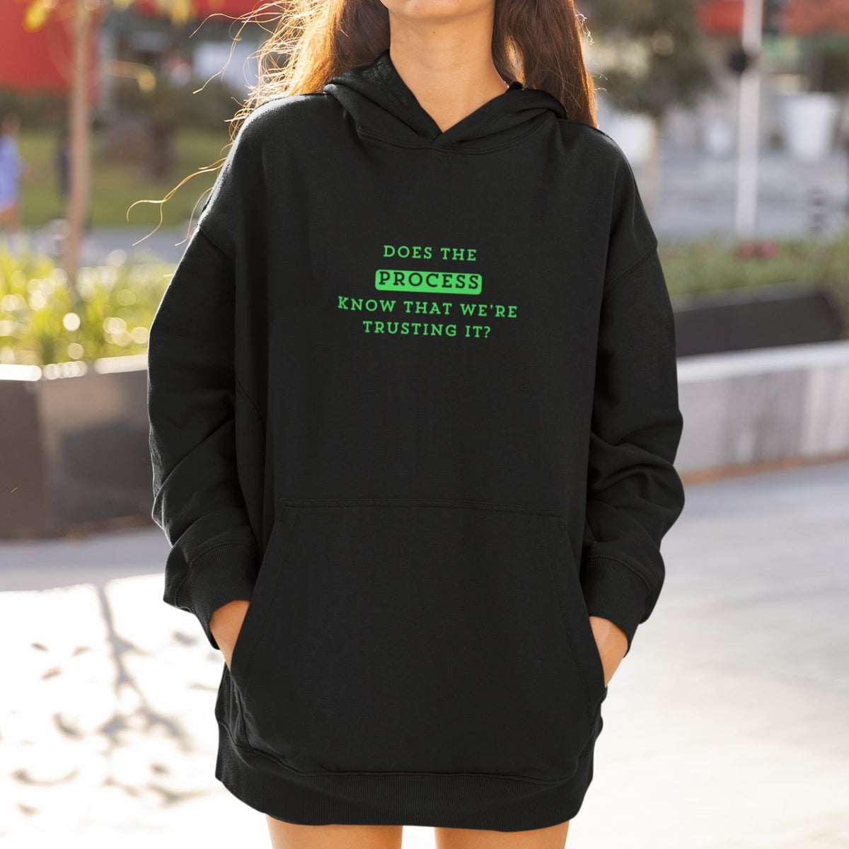TRUST THE PROCESS Oversized Light-Soft