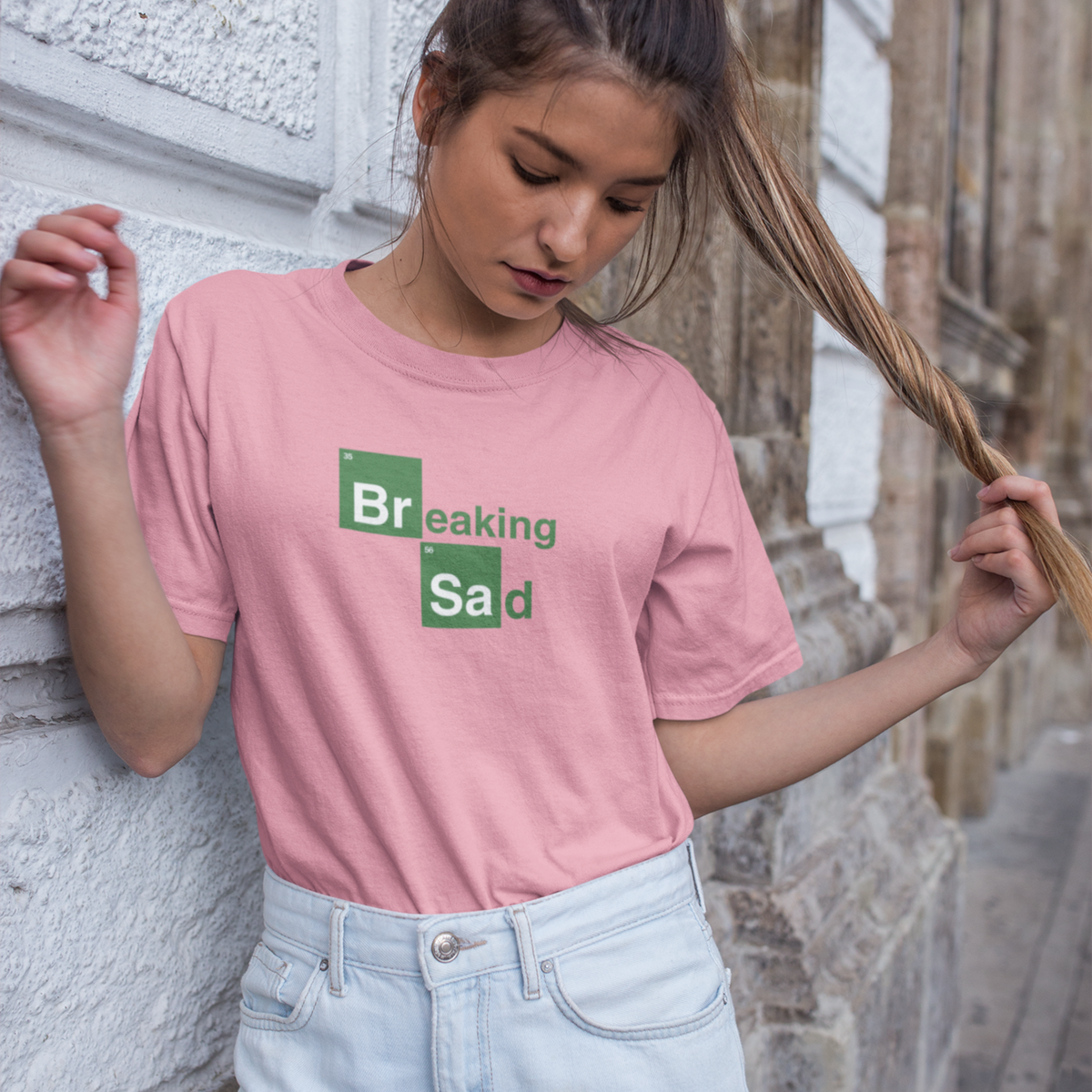BREAKING SAD Regular Fit T-Shirt