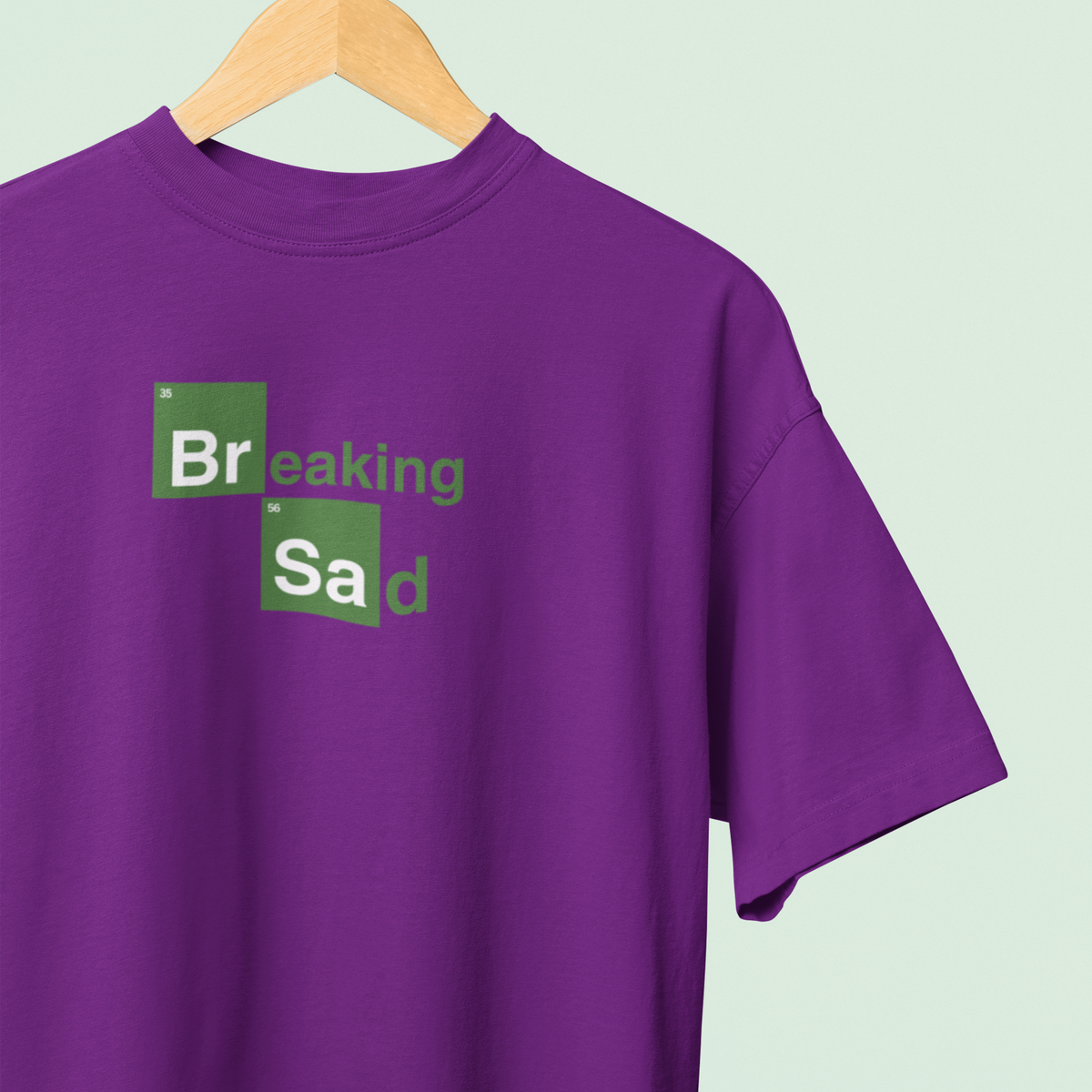 BREAKING SAD Regular Fit T-Shirt