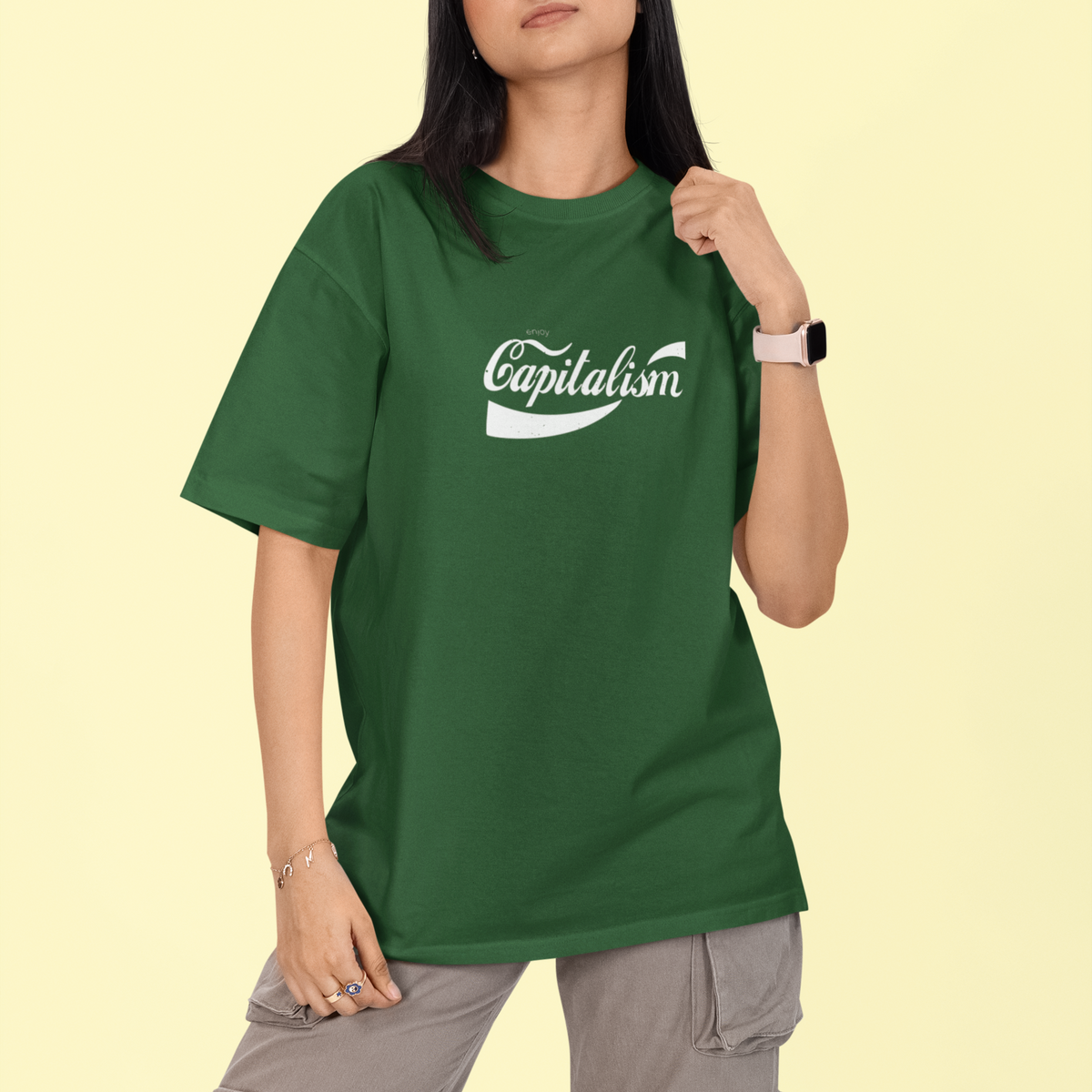 CAPITALISM Regular Fit T-Shirt