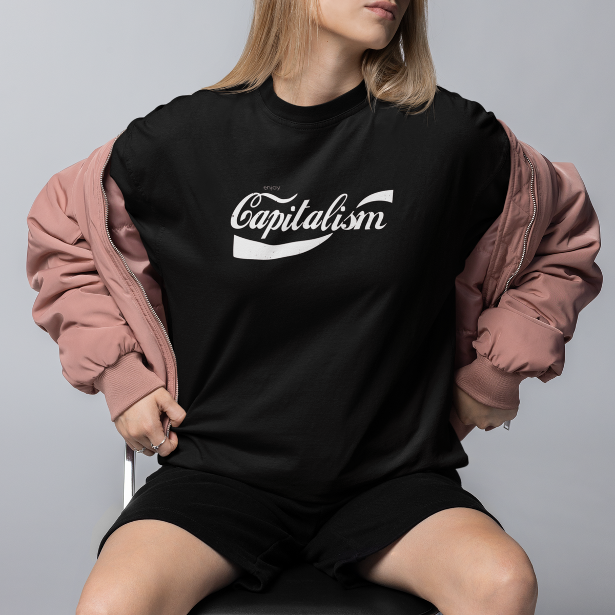 CAPITALISM Regular Fit T-Shirt