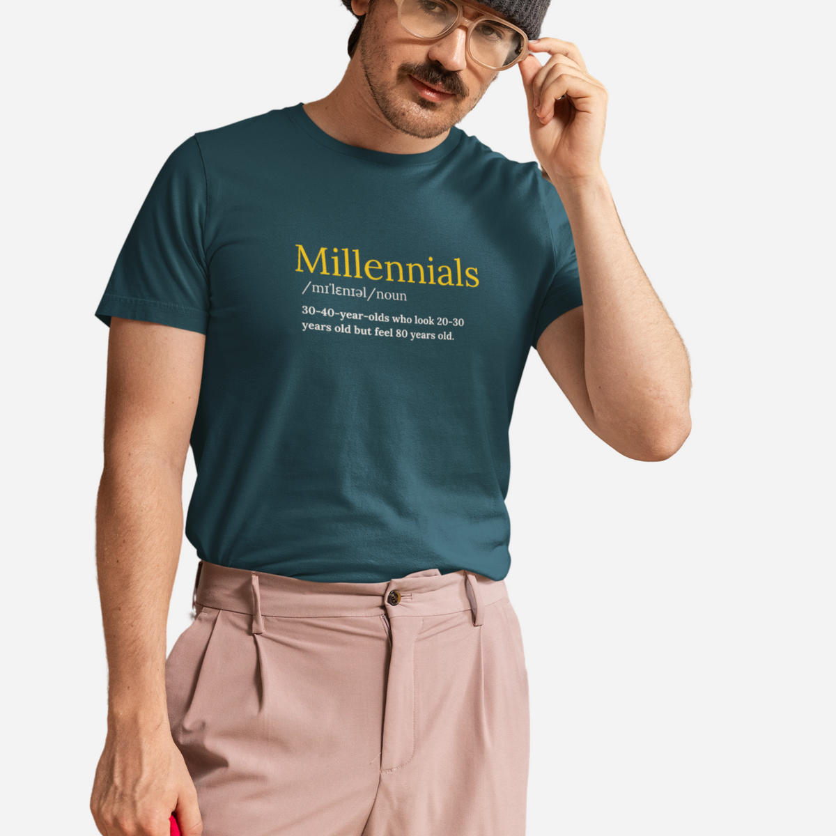 MILLENNIALS Regular Fit T-Shirt