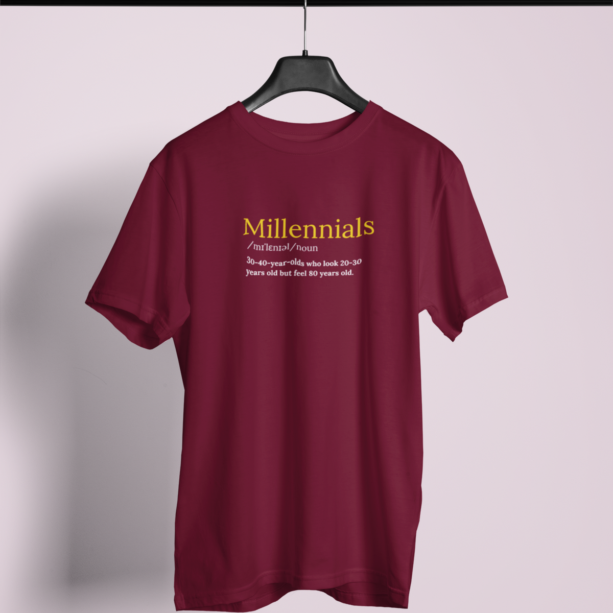 MILLENNIALS Regular Fit T-Shirt