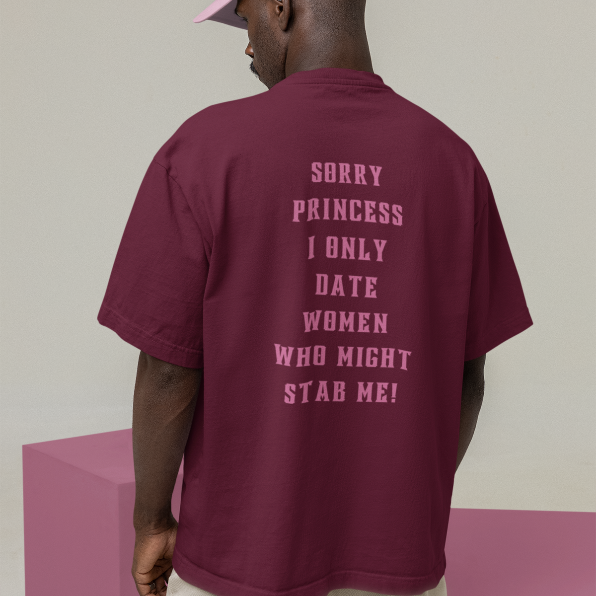SORRY PRINCESS Oversized Light-Soft