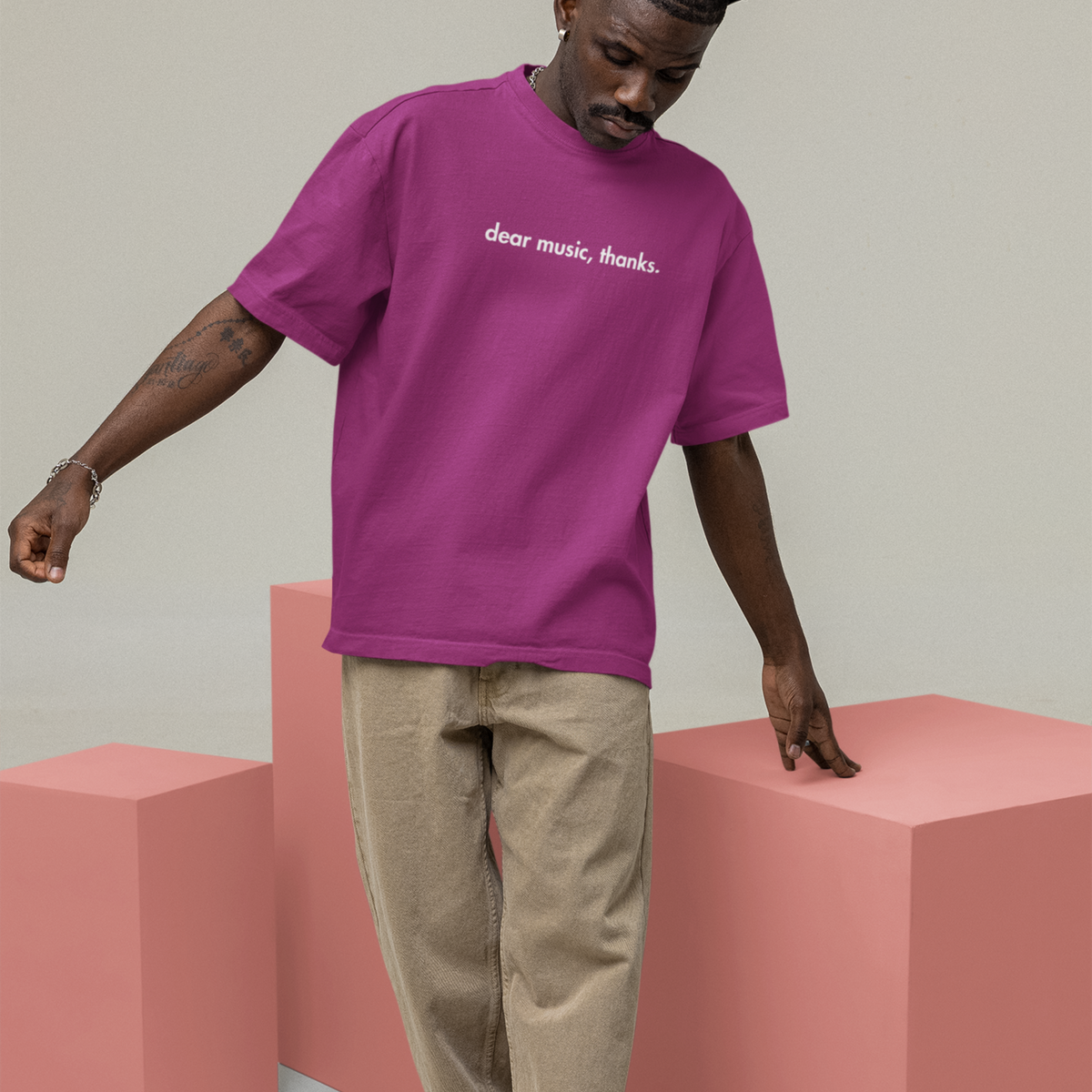 DEAR MUSIC Oversized Heavy Premium