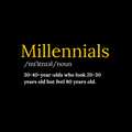 MILLENNIALS Hoodie