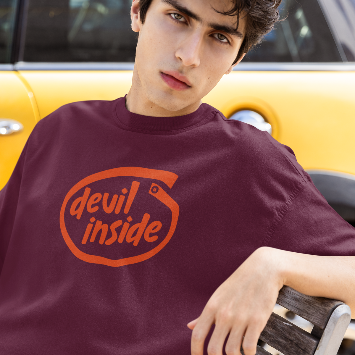 DEVIL INSIDE Regular Fit T-Shirt
