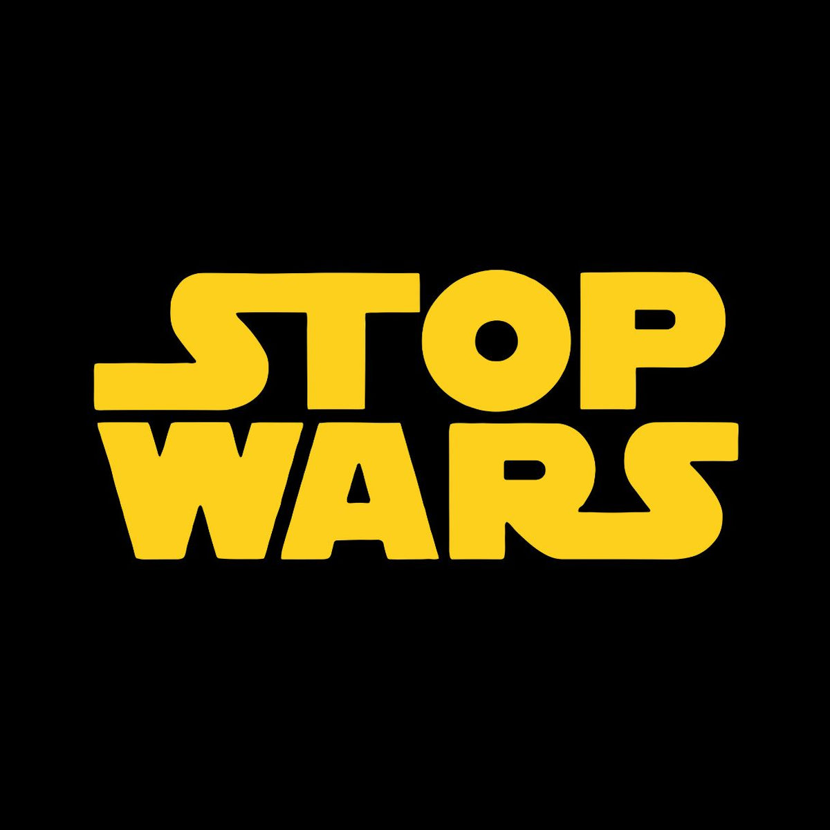 STOP WARS Oversized Heavy Premium