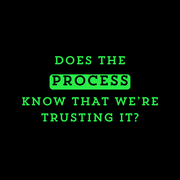 TRUST THE PROCESS - Regular Fit T-Shirt