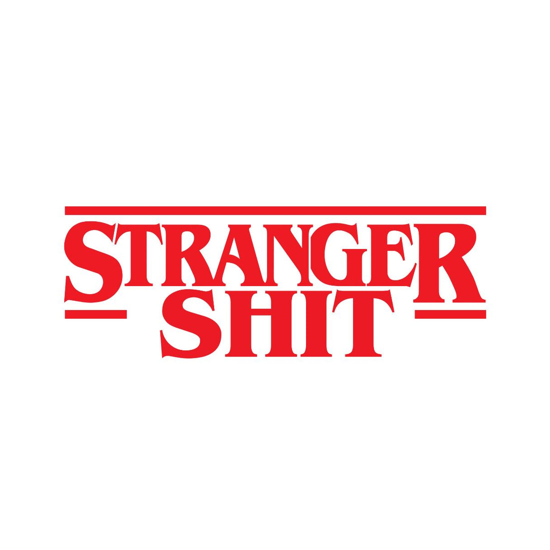 STRANGER SHIT Oversized Light-Soft
