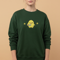 AGGRESSIVE DUCK Sweatshirt Dark Green