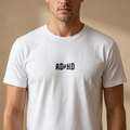 ADHD Regular Tee White Female