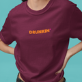 DRUNKIN Regular Fit T-Shirt