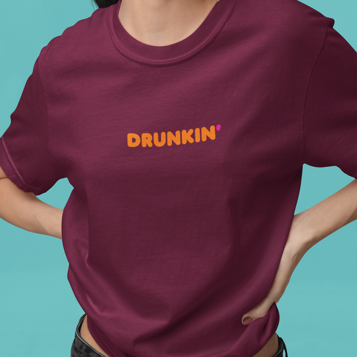 DRUNKIN Regular Fit T-Shirt
