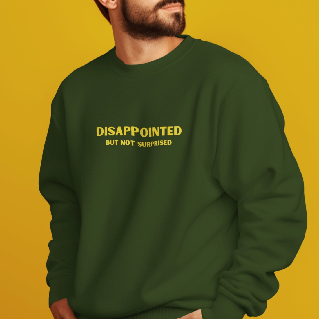 Disappointed but not surprised Design Mockers 