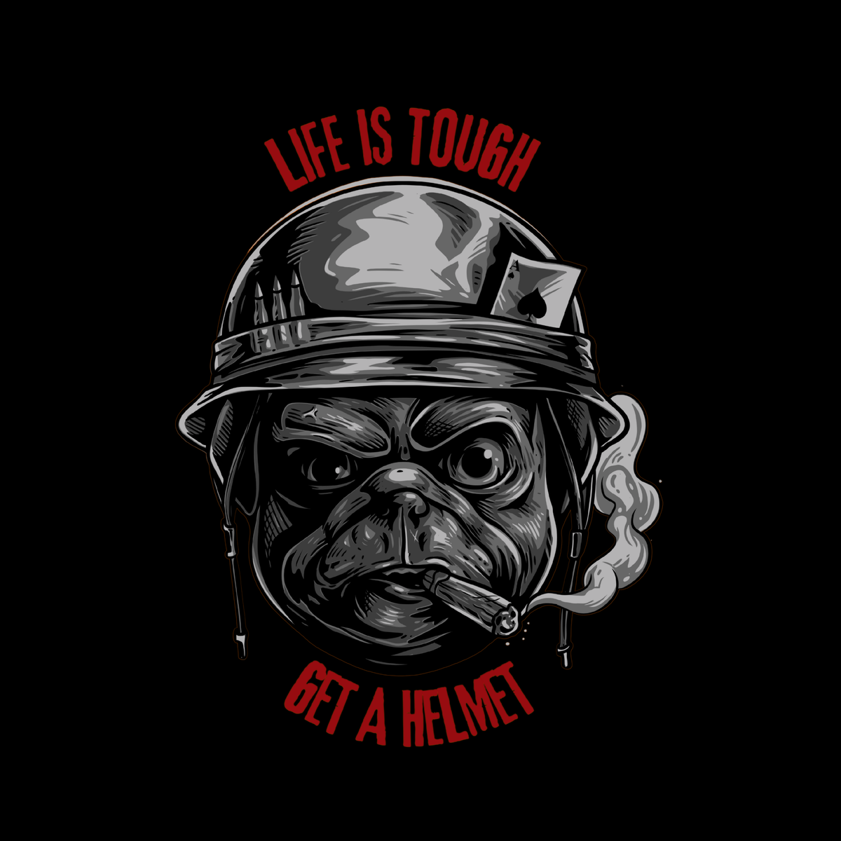 GET A HELEMT Regular Fit T-Shirt
