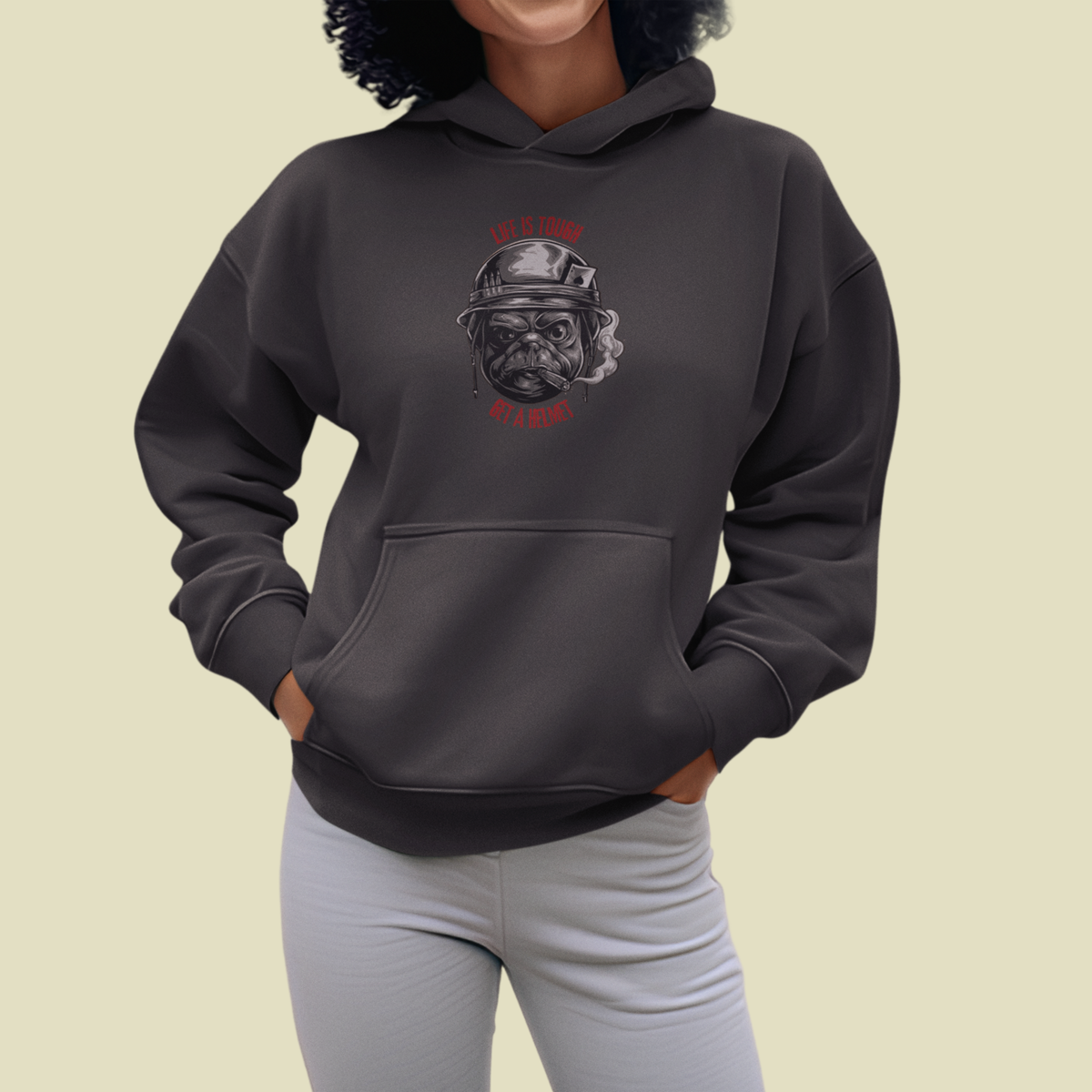 GET A HELEMT Hoodie