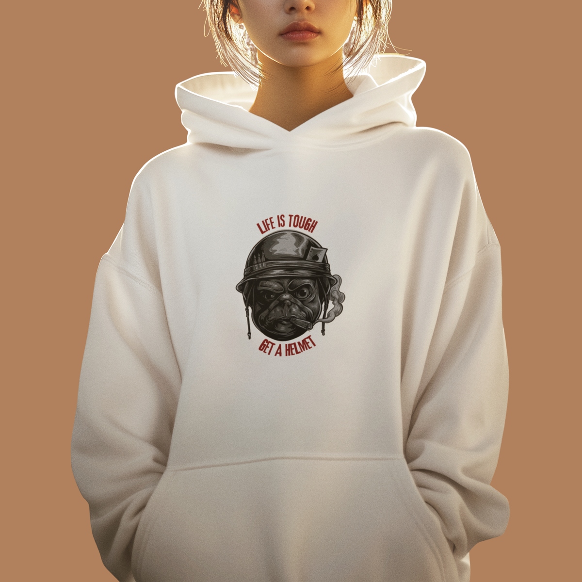 GET A HELEMT Hoodie