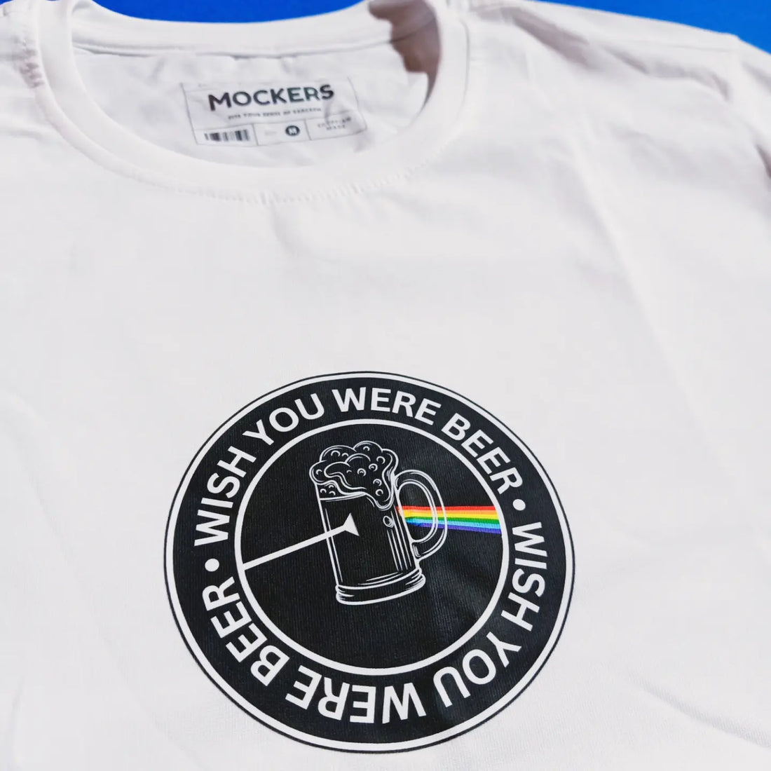 Wish you were beer Design Mockers 