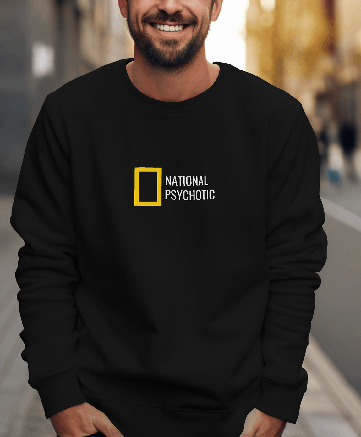 NATIONAL PSYCHOTIC Oversized Heavy Premium