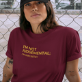 JUDGEMENTAL Oversized Heavy Premium