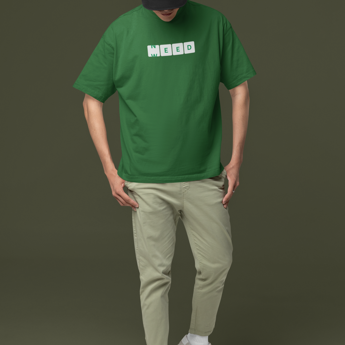 NEED WEED Oversized Heavy Premium