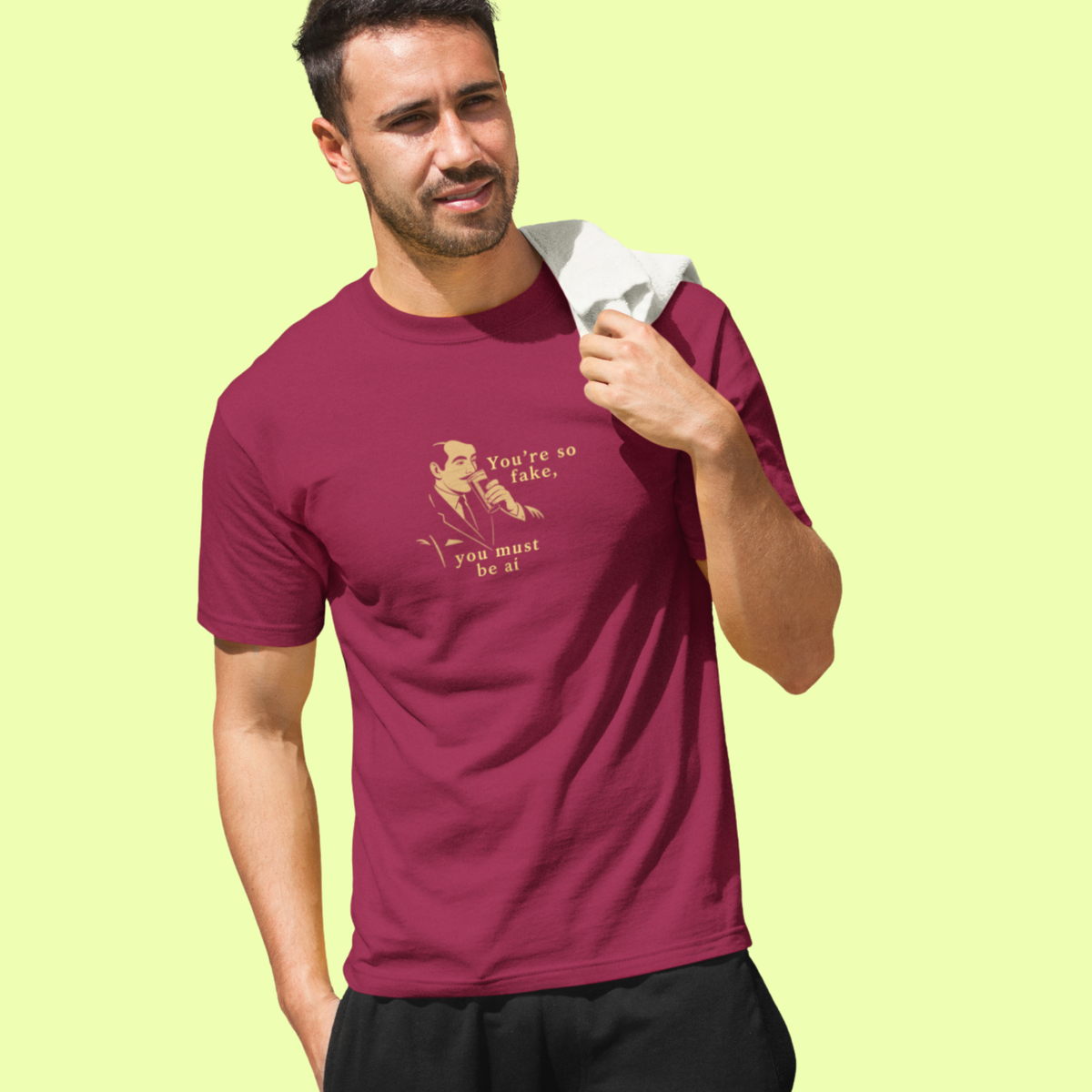 MUST BE AI Regular Fit T-Shirt