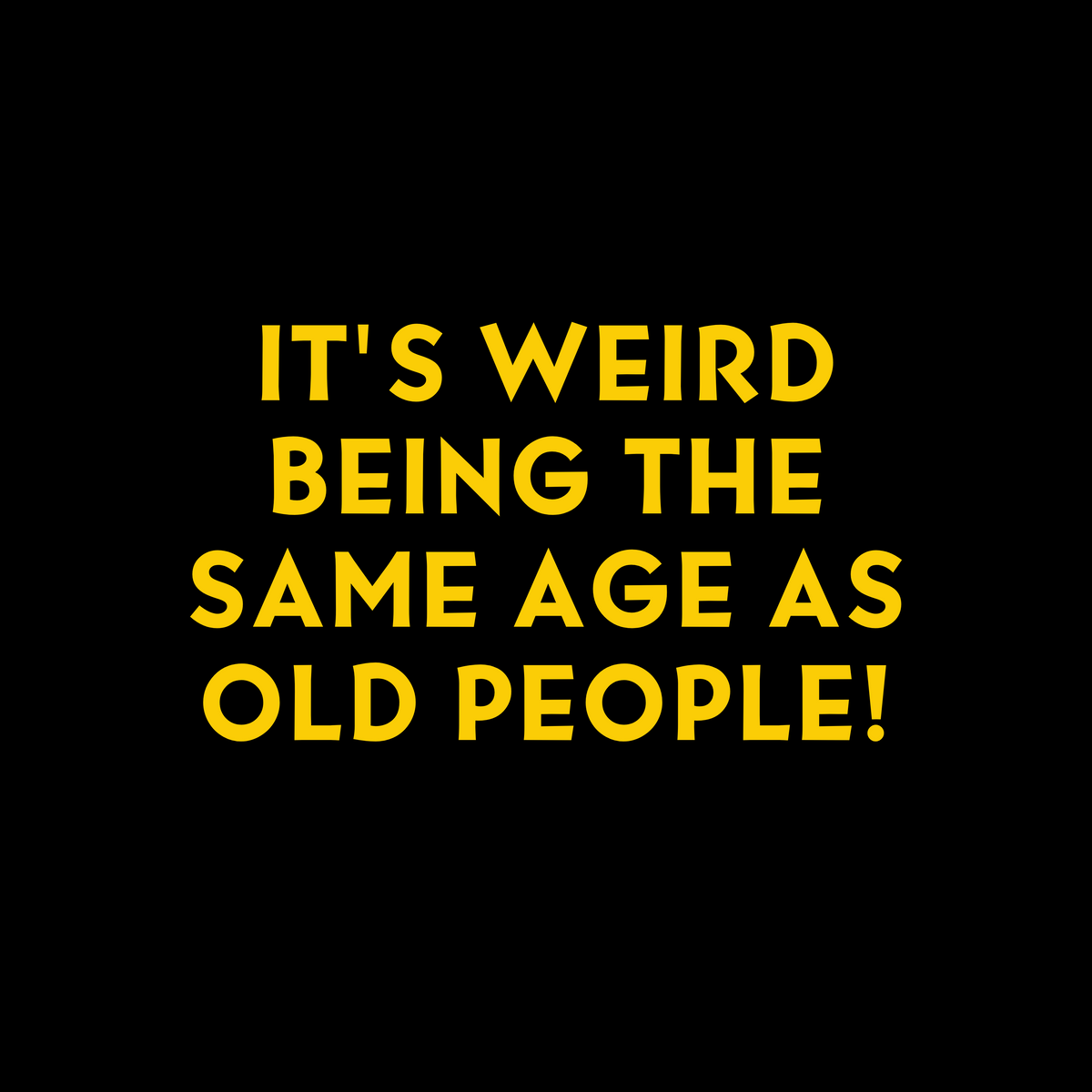 OLD PEOPLE Oversized Heavy Premium
