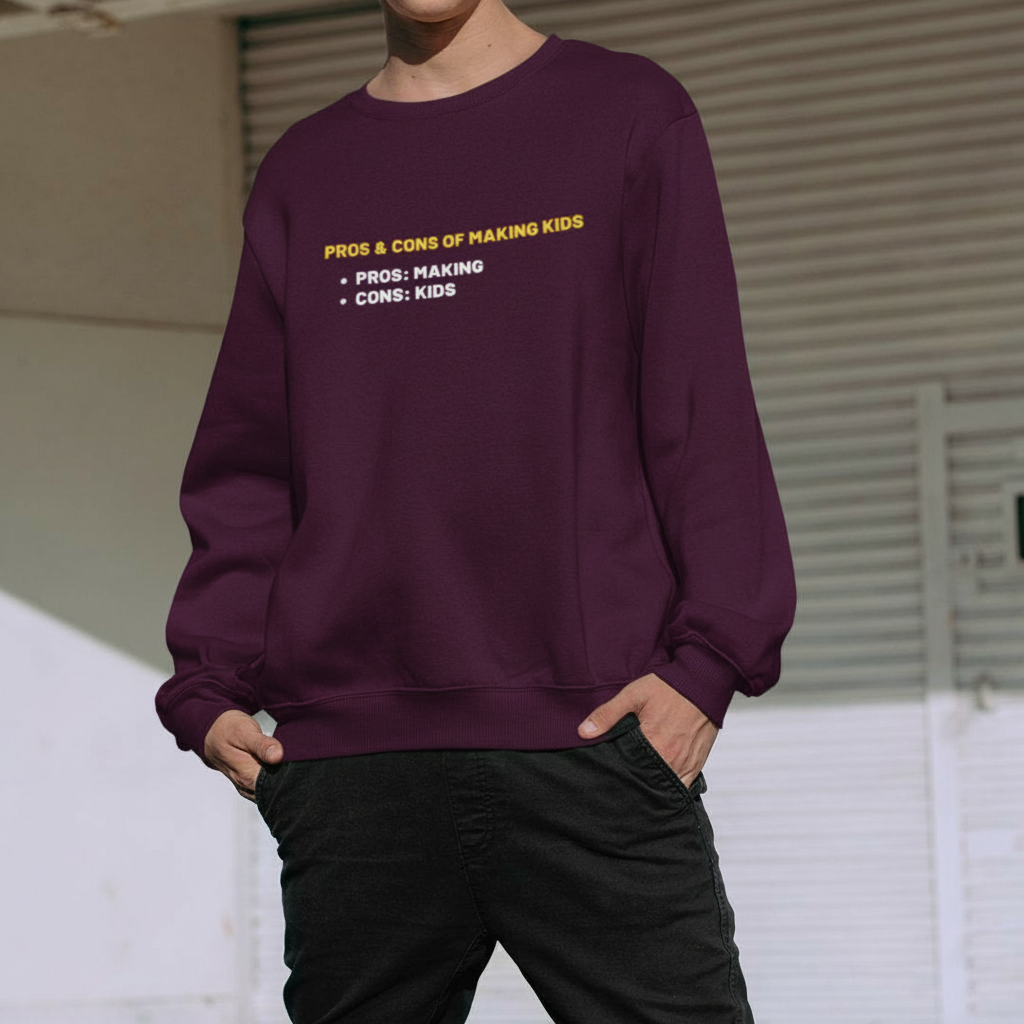 PROS & CONS Sweatshirt