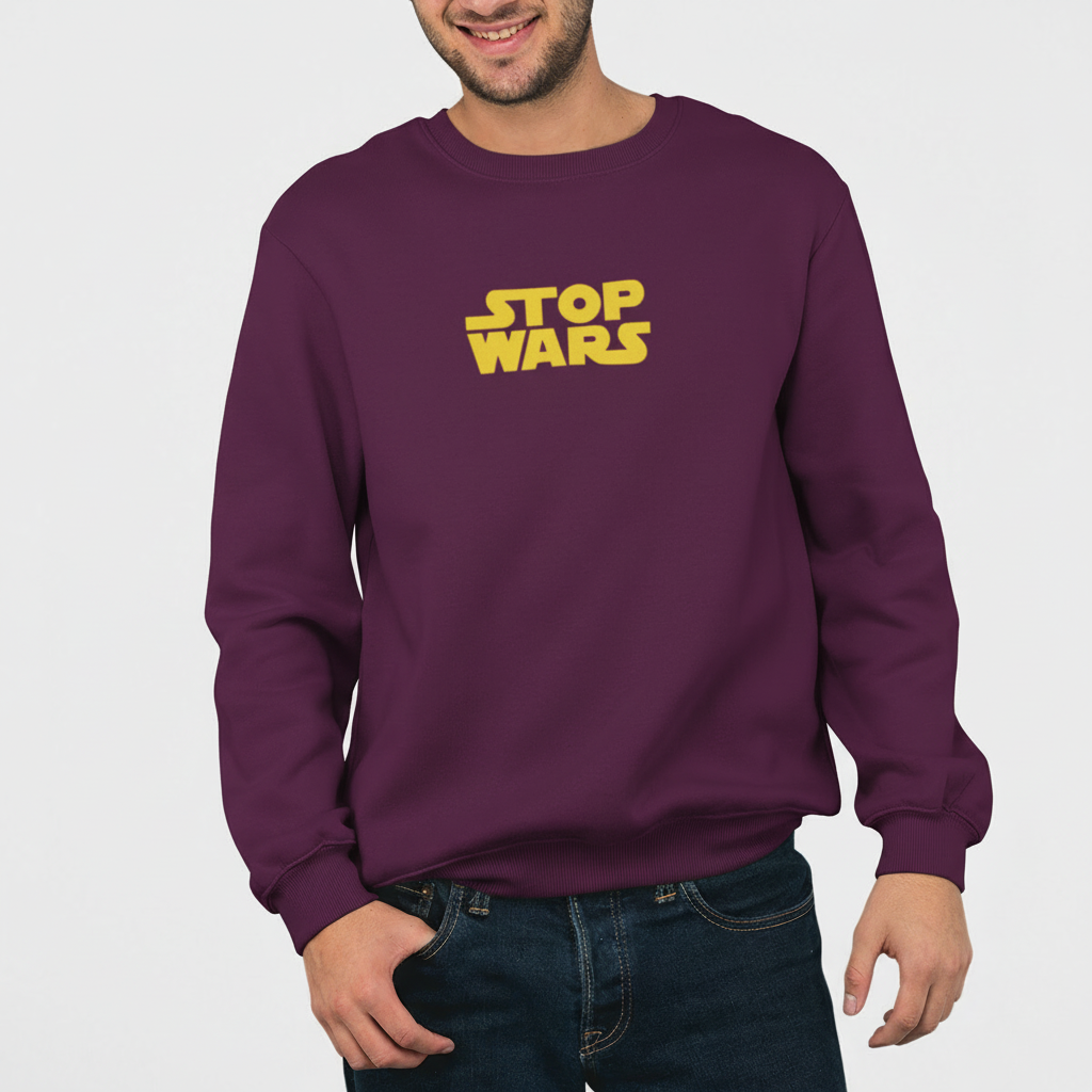 STOP WARS Sweatshirt