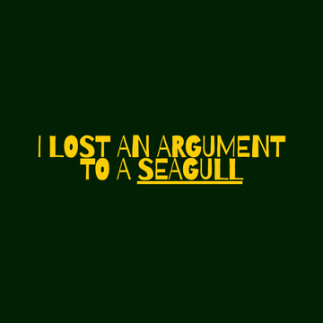 SEAGULL IN THE ASS - Beach Towel