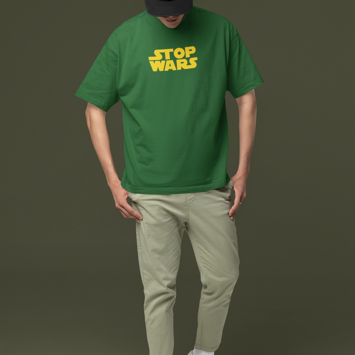 STOP WARS Regular Fit T-Shirt