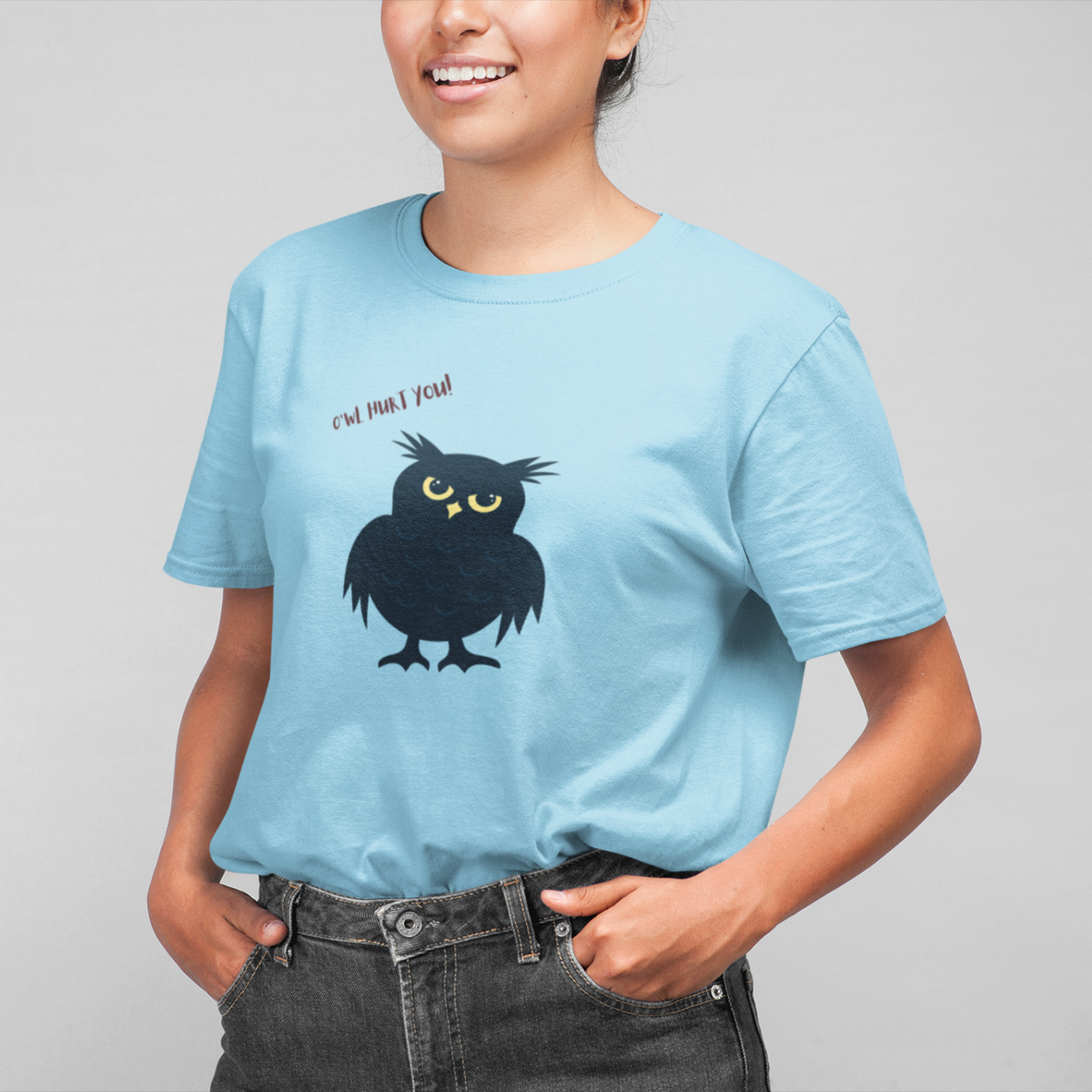 GRUMPY OWL Regular Fit T-Shirt