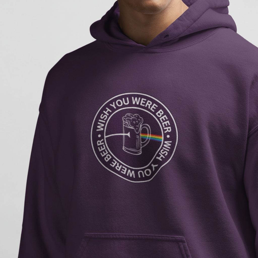 WISH YOU WERE BEER Hoodie