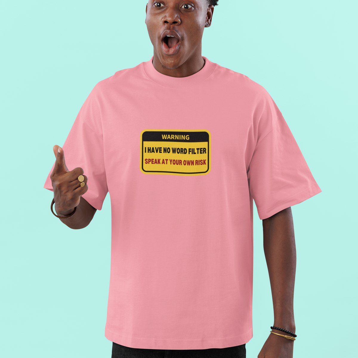 WORD FILTER Regular Fit T-Shirt