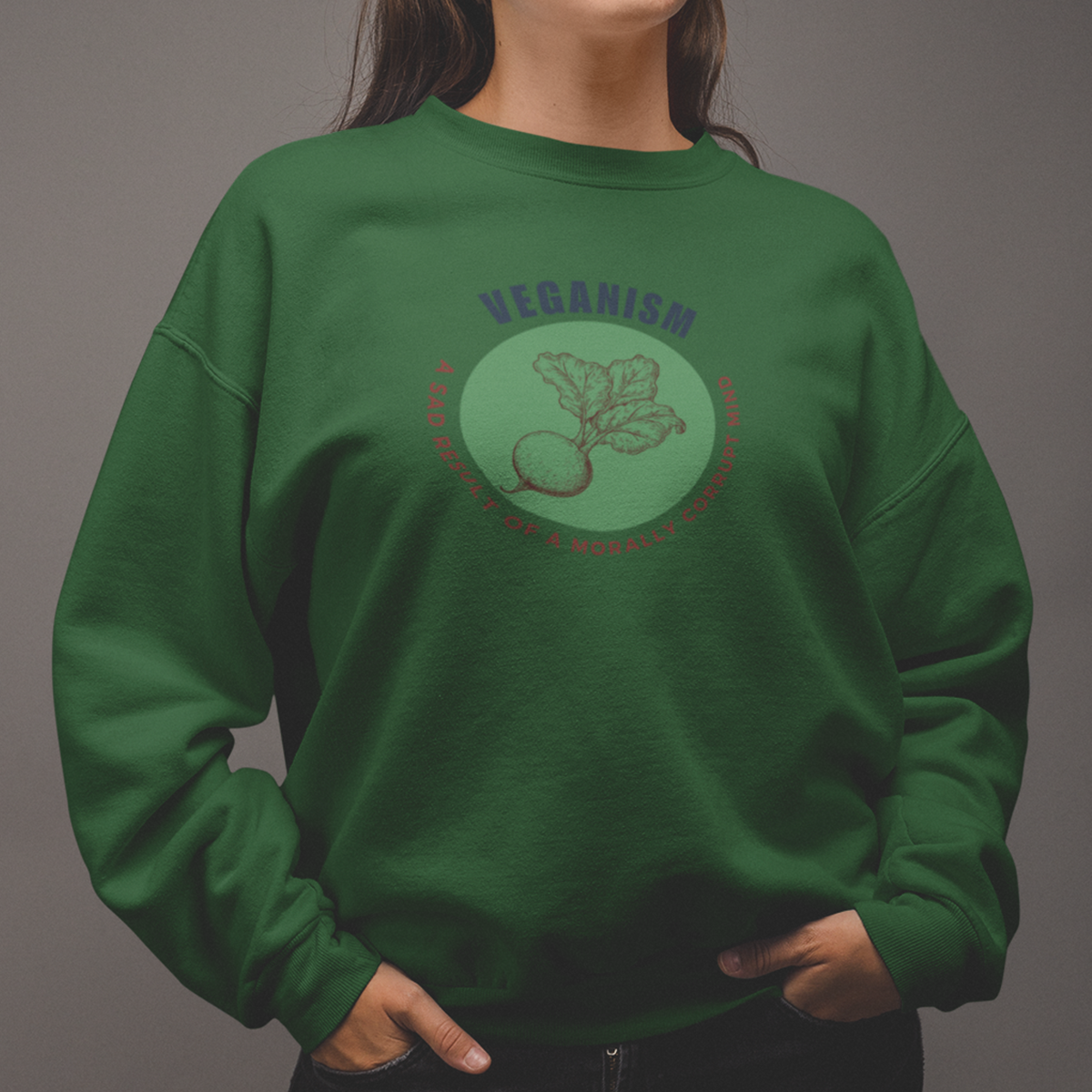 VEGANISM Oversized Heavy Premium