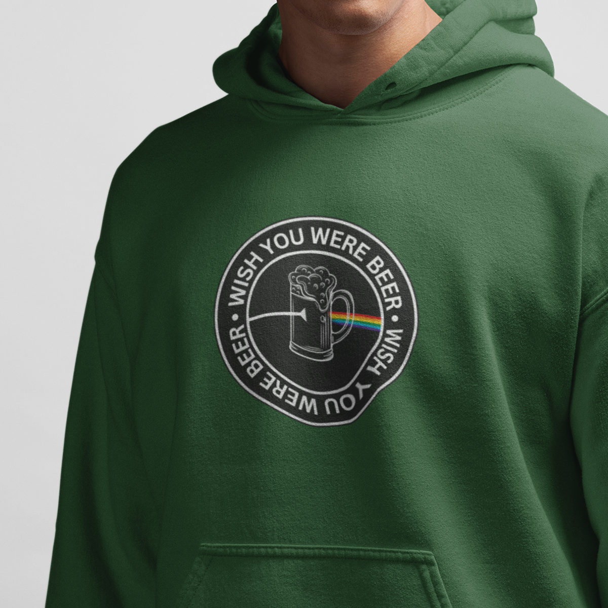 WISH YOU WERE BEER Hoodie
