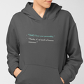 I LOVE YOUR PERSONALITY Hoodie
