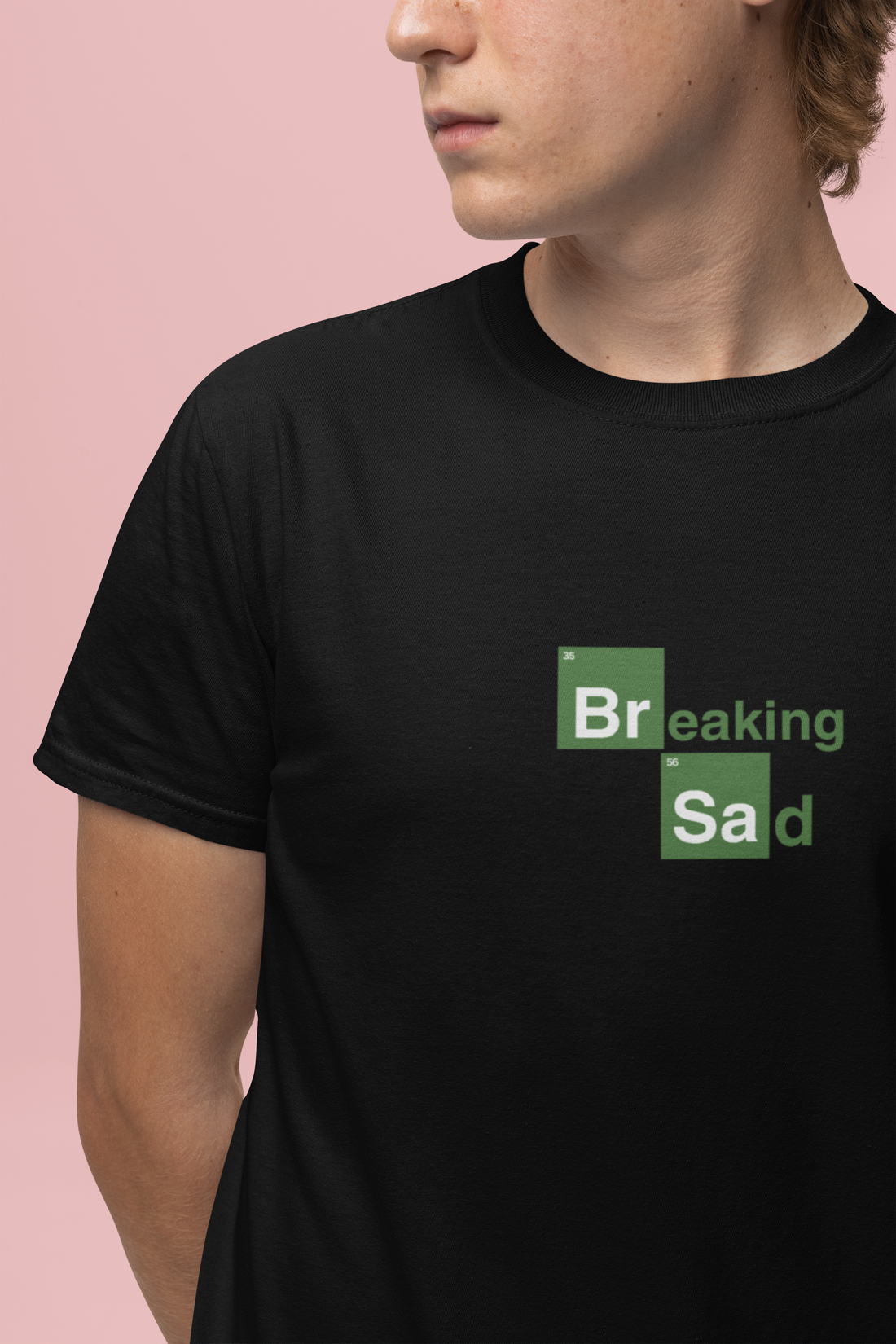 BREAKING SAD Regular Fit T-Shirt